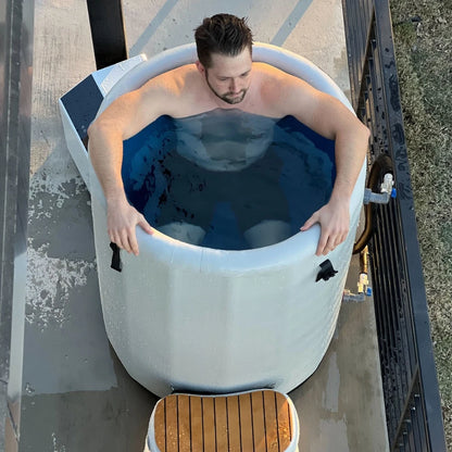 Revive 3 Person Traditional Sauna & Inflatable Barrel Plunge
