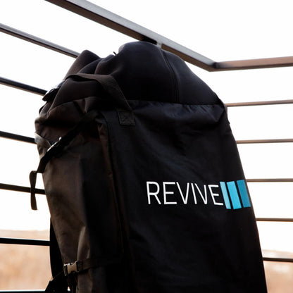 Revive 3 Person Traditional Sauna & Inflatable Barrel Plunge