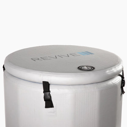 Revive 3 Person Traditional Sauna & Inflatable Barrel Plunge