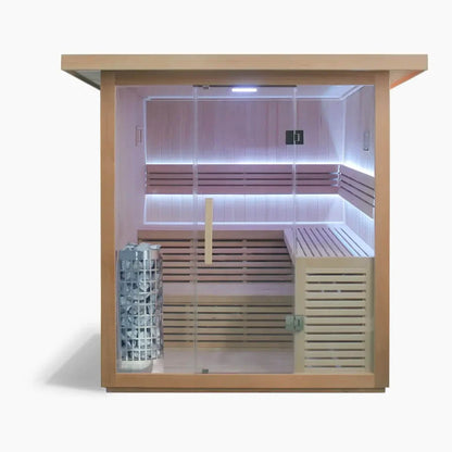 Revive 6 Person Traditional Sauna & Inflatable Plunge