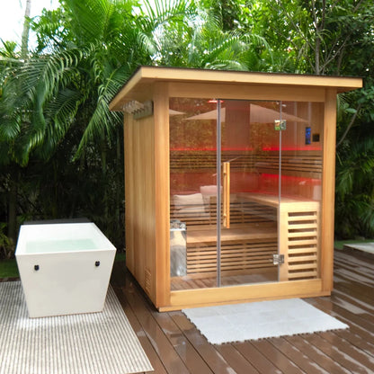 Revive 6 Person Traditional Sauna & Luxury Plunge