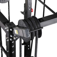 Ropeflex RX2300 fitness machine with durable black braided ropes.