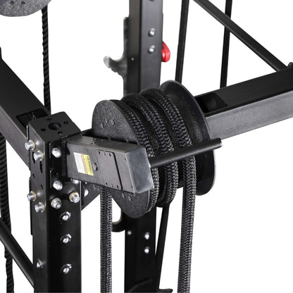 Ropeflex RX2300 fitness machine with durable black braided ropes.