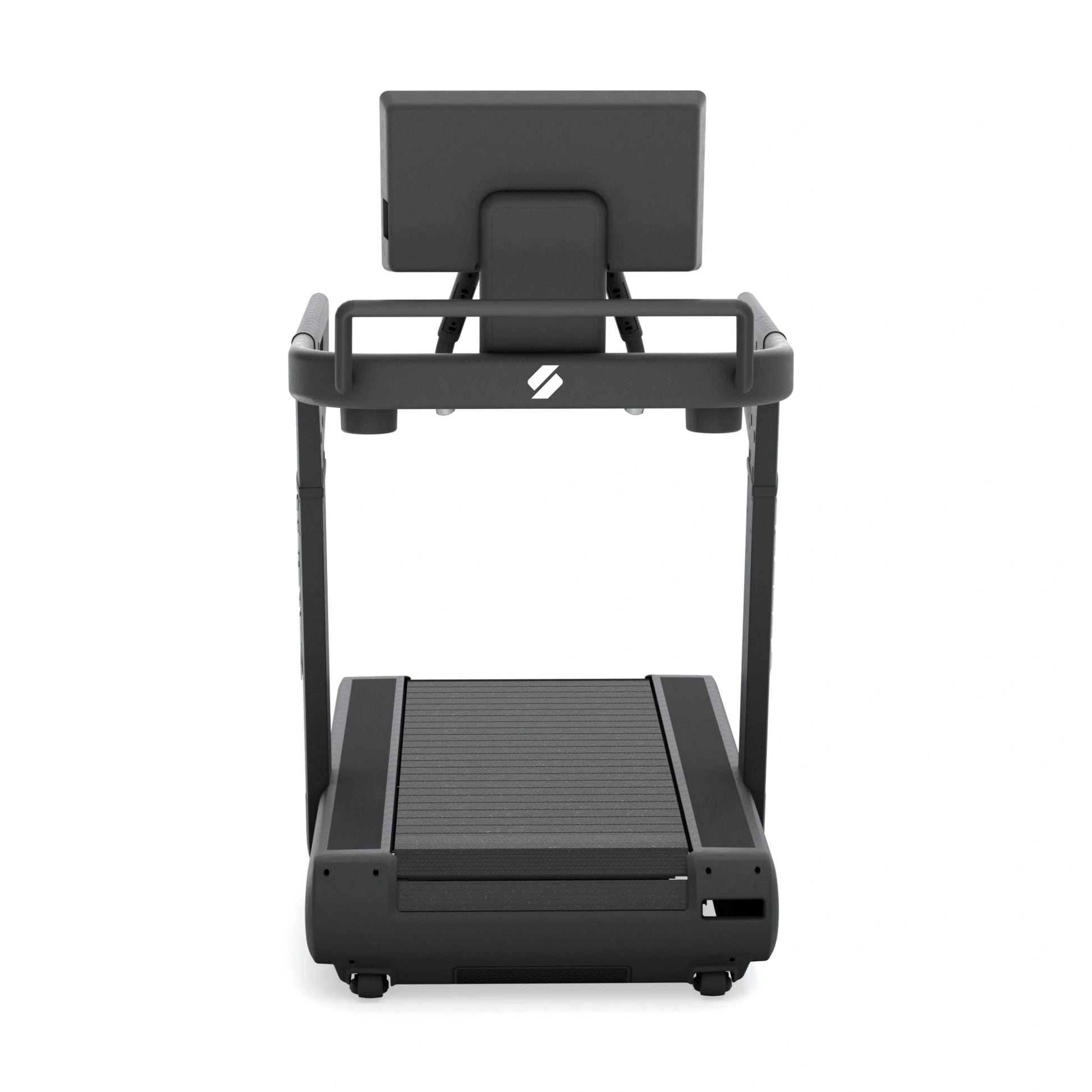 STEPR All-In Tread XL – athlete sprinting on treadmill demonstrating powerful motor and spacious running surface