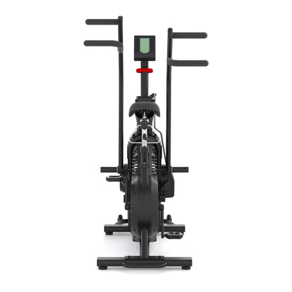 STEPR Bionic Bike XL – tablet view displaying immersive cycling class on high-definition screen