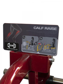Muscle D Fitness Elite Leverage Seated Calf Machine