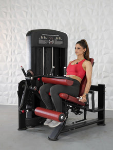 Muscle D Fitness Elite Selectorized Leg Extension / Seated Leg Curl Combo Machine