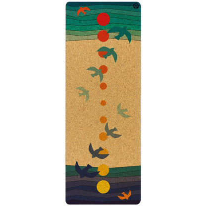 Yolaha Solar and Lunar Original Cork Yoga Mat