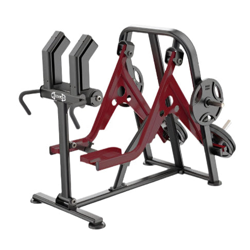Sprint Strider Trainer LSST gym machine with red arms and weights.