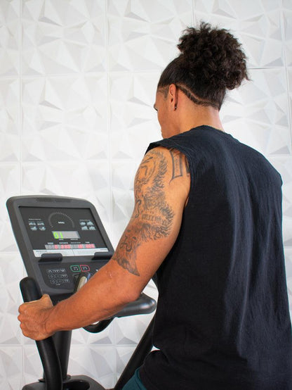Muscle D Fitness Commercial Elliptical Trainer LED Screen