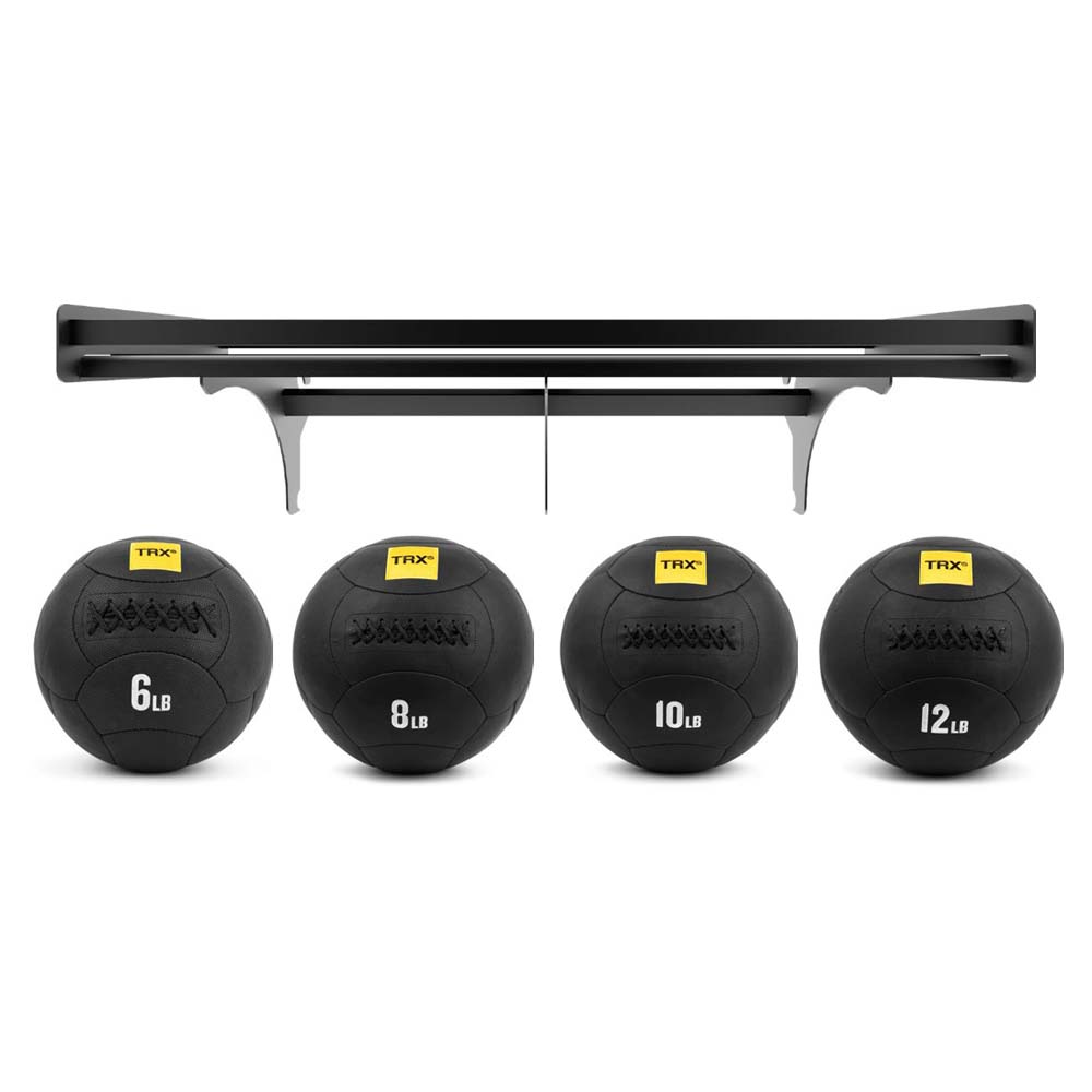 TRX HexGrip Ball Shelf Bundle