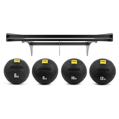 TRX HexGrip Ball Shelf Bundle