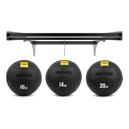 TRX HexGrip Ball Shelf Bundle