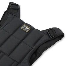 TRX HexGrip Weight Vest – angled image highlighting breathable mesh panels and quick-release buckles