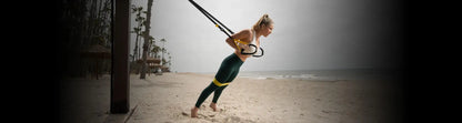 TRX Home2 System – rolled straps and door anchor packed for convenient on-the-go workouts