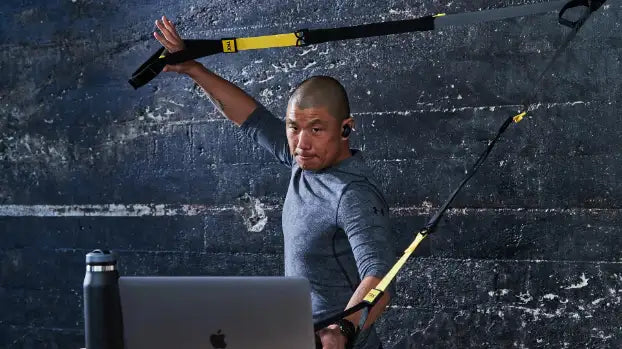 TRX Home2 System – kit components arranged for quick-start setup in any home gym