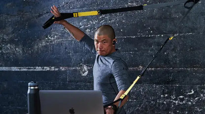 TRX Home2 System – kit components arranged for quick-start setup in any home gym