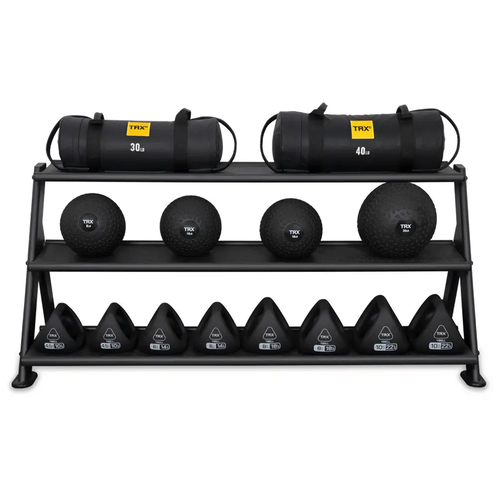 TRX Long Horizontal Rack – extended rack for multiple YBells