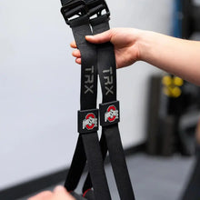 TRX Pro4 Ohio State Strap – close-up of padded handles and OSU branding for spirited full-body workouts