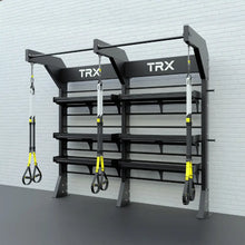 TRX Studio Line anchored suspension bay – double setup with straps.