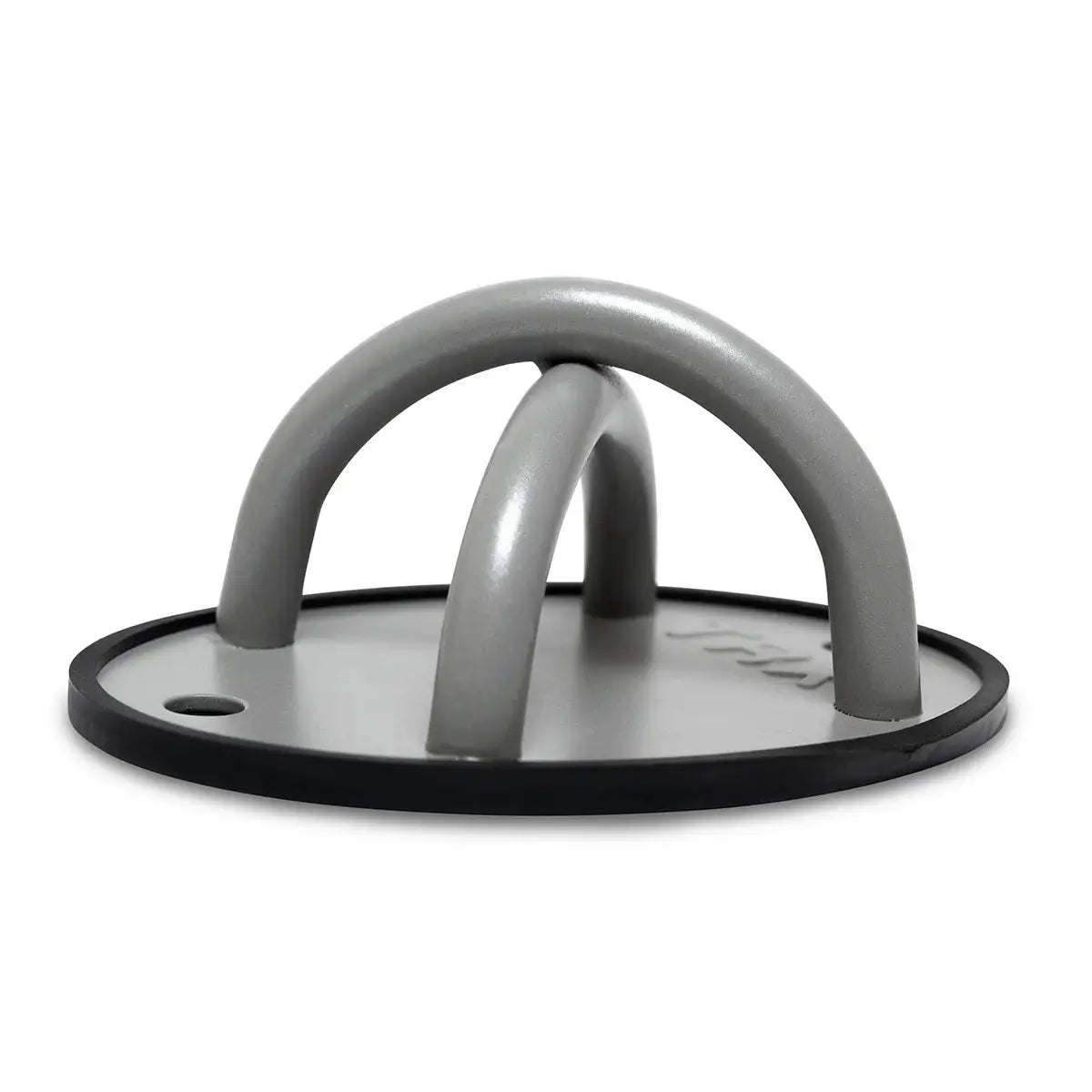 TRX XMount – flat lay of anchor plate and hardware on white background
