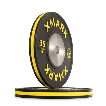 XMARK Striped Premium IWF Training Bumper Plates (LB)
