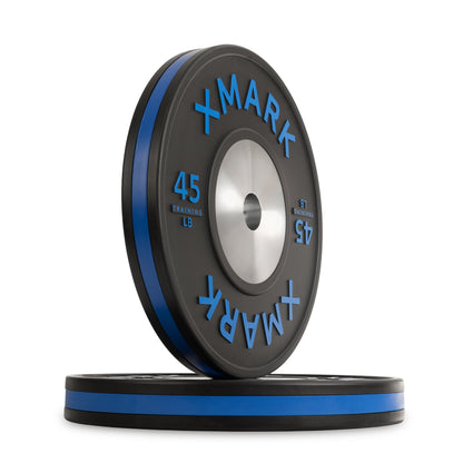 XMARK Striped Premium IWF Training Bumper Plates (LB)