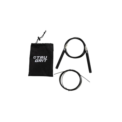 Tru Grit Fitness Adjustable Performance Speed Jump Rope