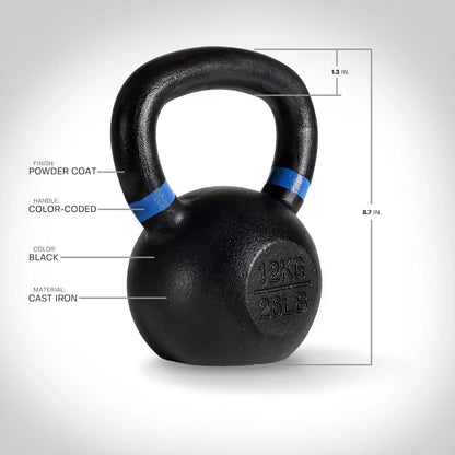 Tru Grit Fitness Cast Iron Kettlebells