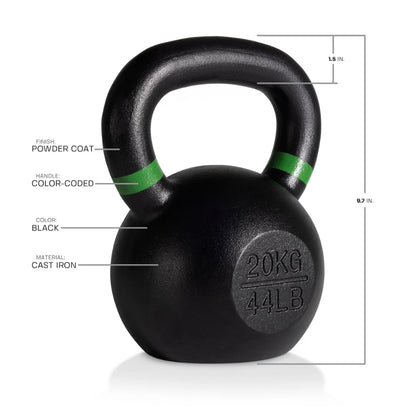 Tru Grit Fitness Cast Iron Kettlebells