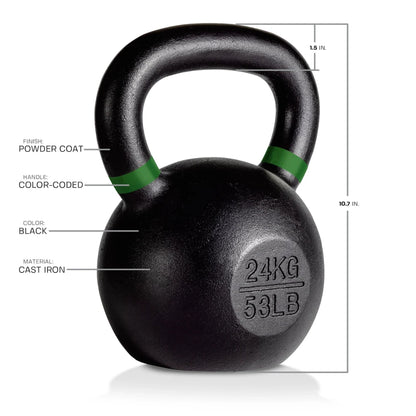 Tru Grit Fitness Cast Iron Kettlebells