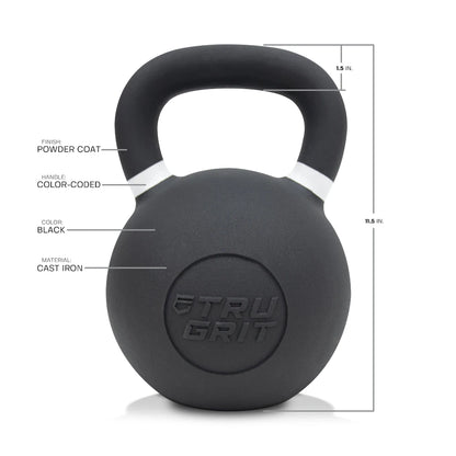 Tru Grit Fitness Cast Iron Kettlebells