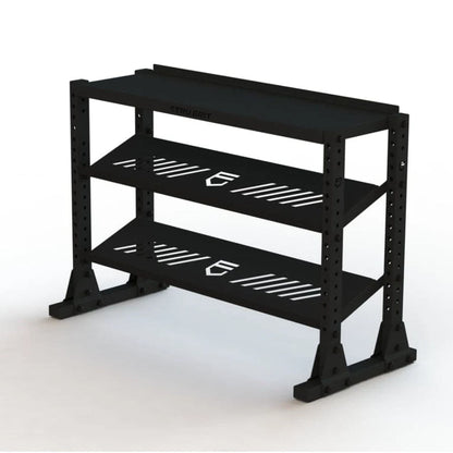Tru Grit Fitness Elite Dumbbells + Modular Storage Rack