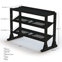 Tru Grit Fitness Free Standing Modular Storage Rack