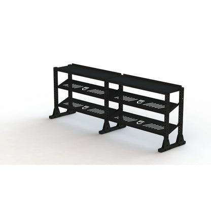 Tru Grit Fitness Free Standing Modular Storage Rack