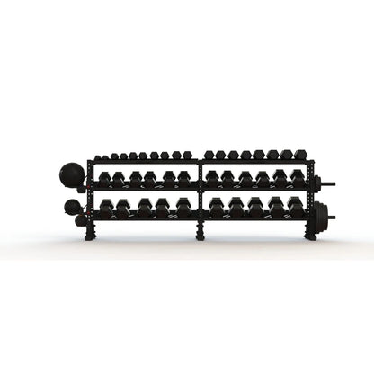 Tru Grit Fitness Free Standing Modular Storage Rack