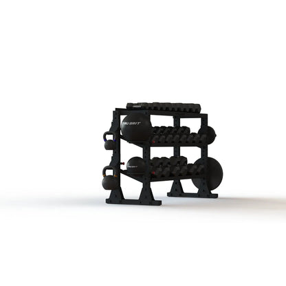 Tru Grit Fitness Free Standing Modular Storage Rack