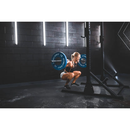 Tru Grit Fitness Outlaw 35LB Black Zinc Barbell