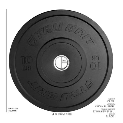 Tru Grit Fitness Phantom Elite Bumper Plates (Pairs)