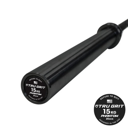 Tru Grit Fitness Phantom Series 15KG Cerakote Barbell