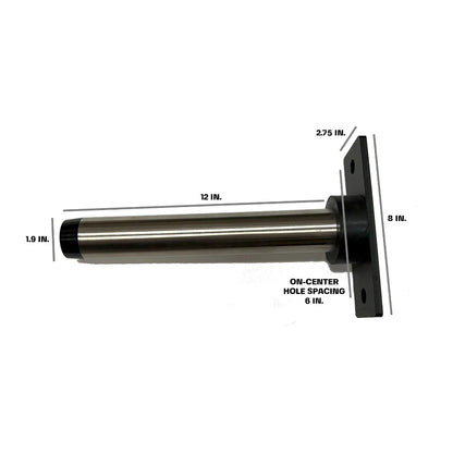 Tru Grit Fitness Plate Storage Post (Pair)