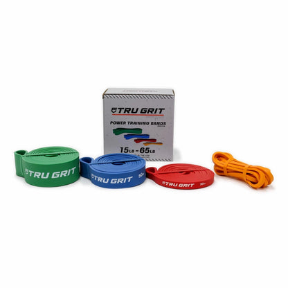 Tru Grit Fitness Power Training Bands