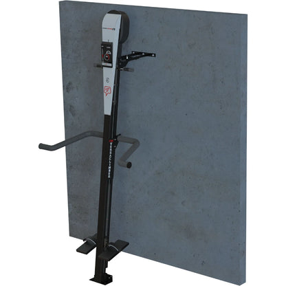 VersaClimber Aerobic TSA – rear perspective highlighting cable drive and sturdy support rails
