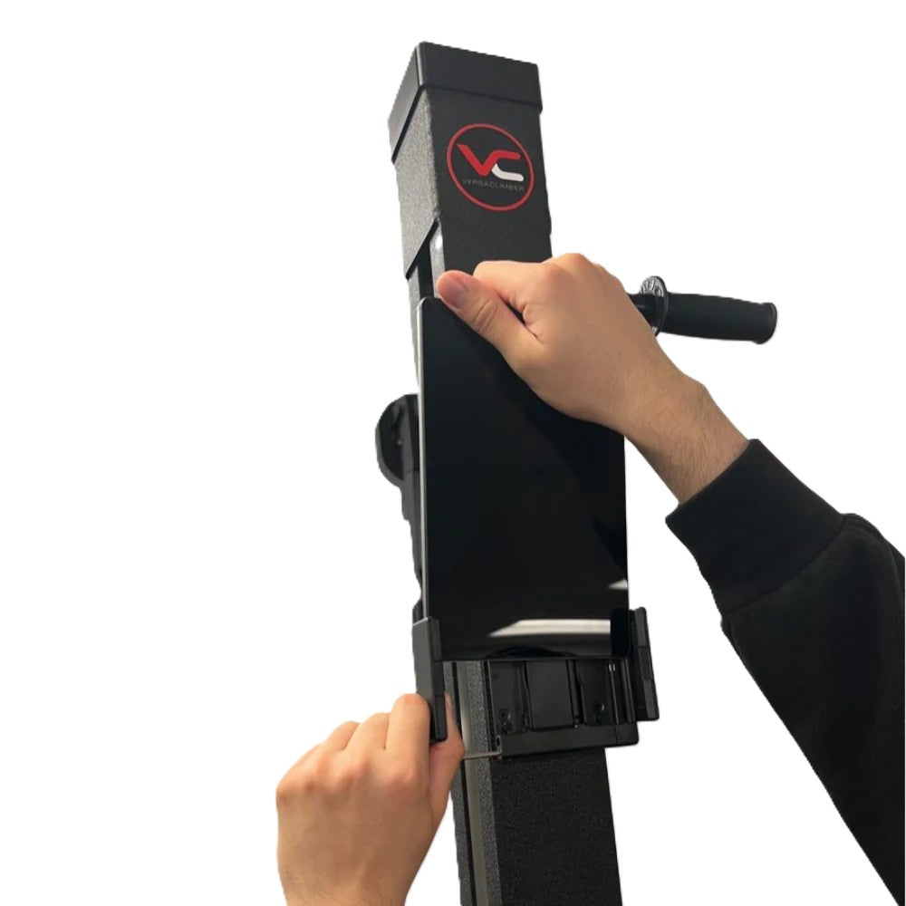 VersaClimber Home – front profile of home vertical climber for full-body low-impact cardio