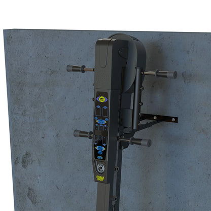 VersaClimber SM Magnetic – side view of wall-mounted climber with secure anchoring hardware