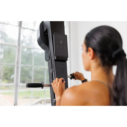 VersaClimber TS Magnetic – duo workout scene with two TS Magnetic units side by side