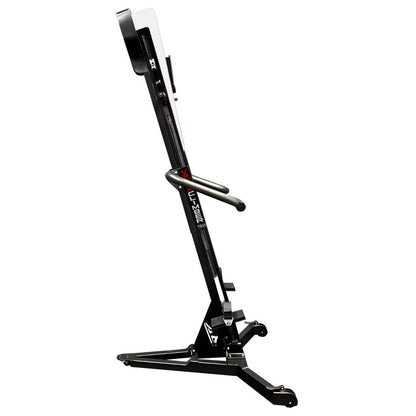 VersaClimber TS Magnetic – white stackable-base climber mockup isolated on white for commercial cardio zones