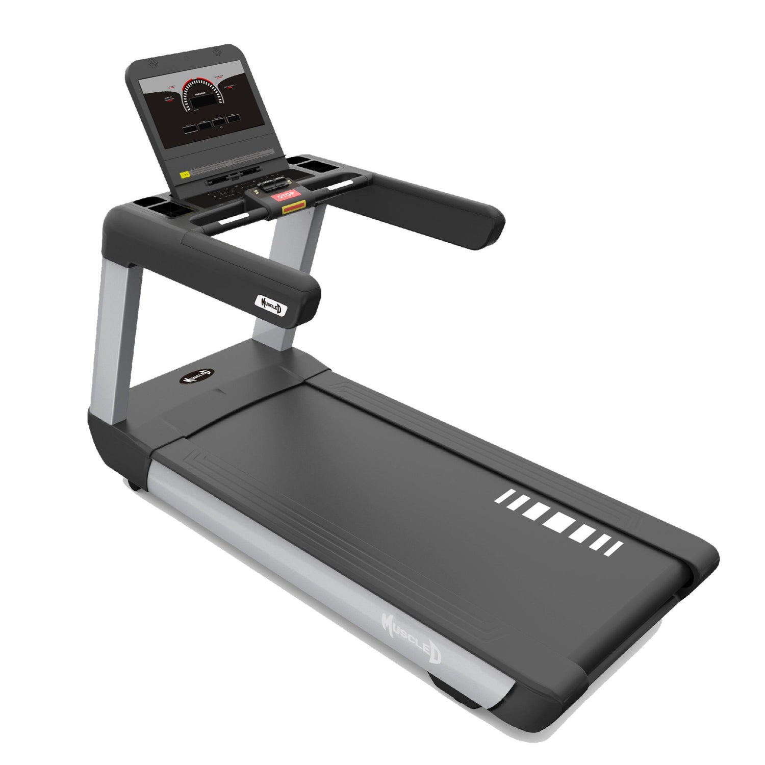 Muscle D Fitness V2 LED Screen Commercial Treadmill
