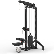 XMARK Commercial Lat Pulldown and Low Row Single Stack Functional Trainer