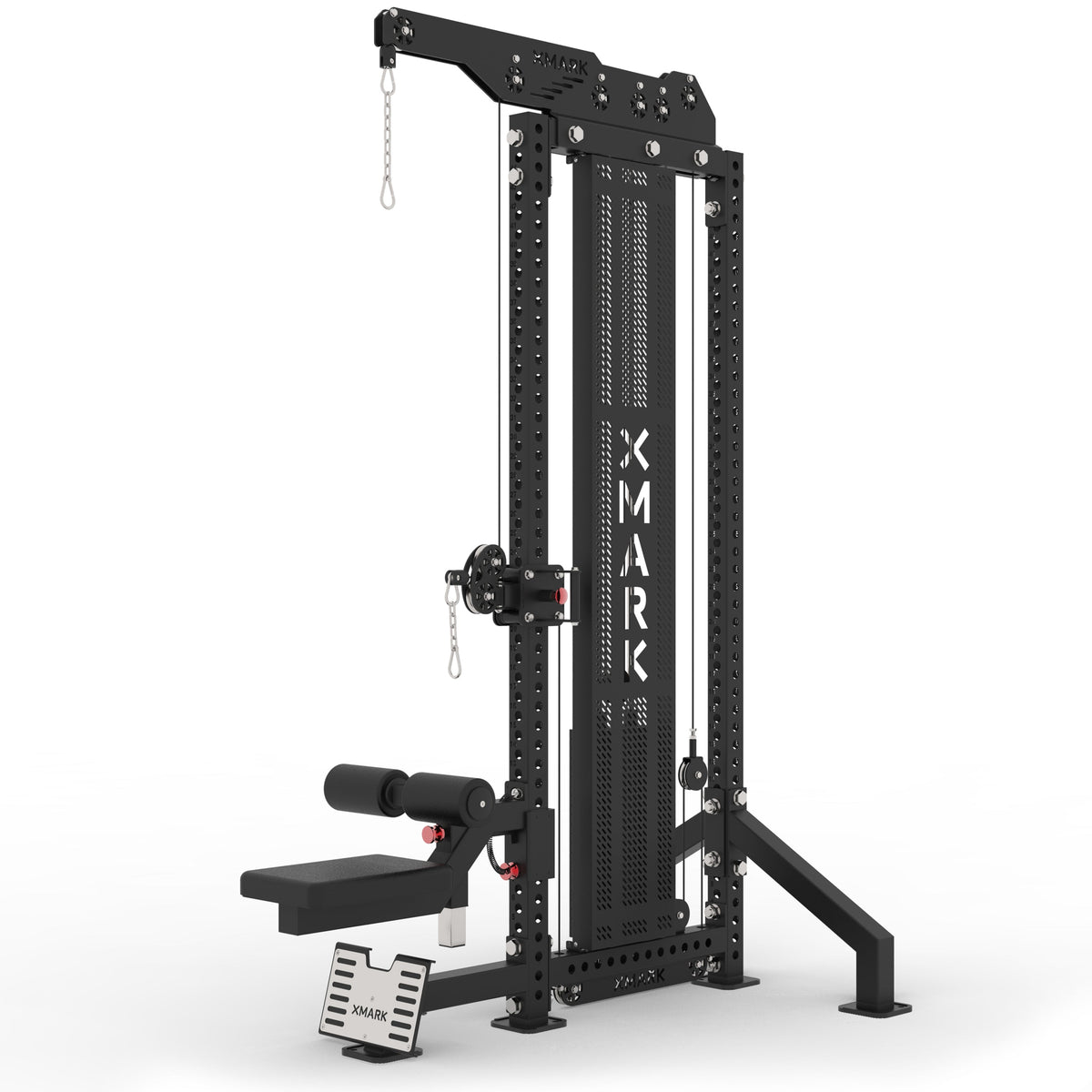 Target Xmark XMARK Commercial Lat Pulldown and Low Row Single Stack Functional Trainer